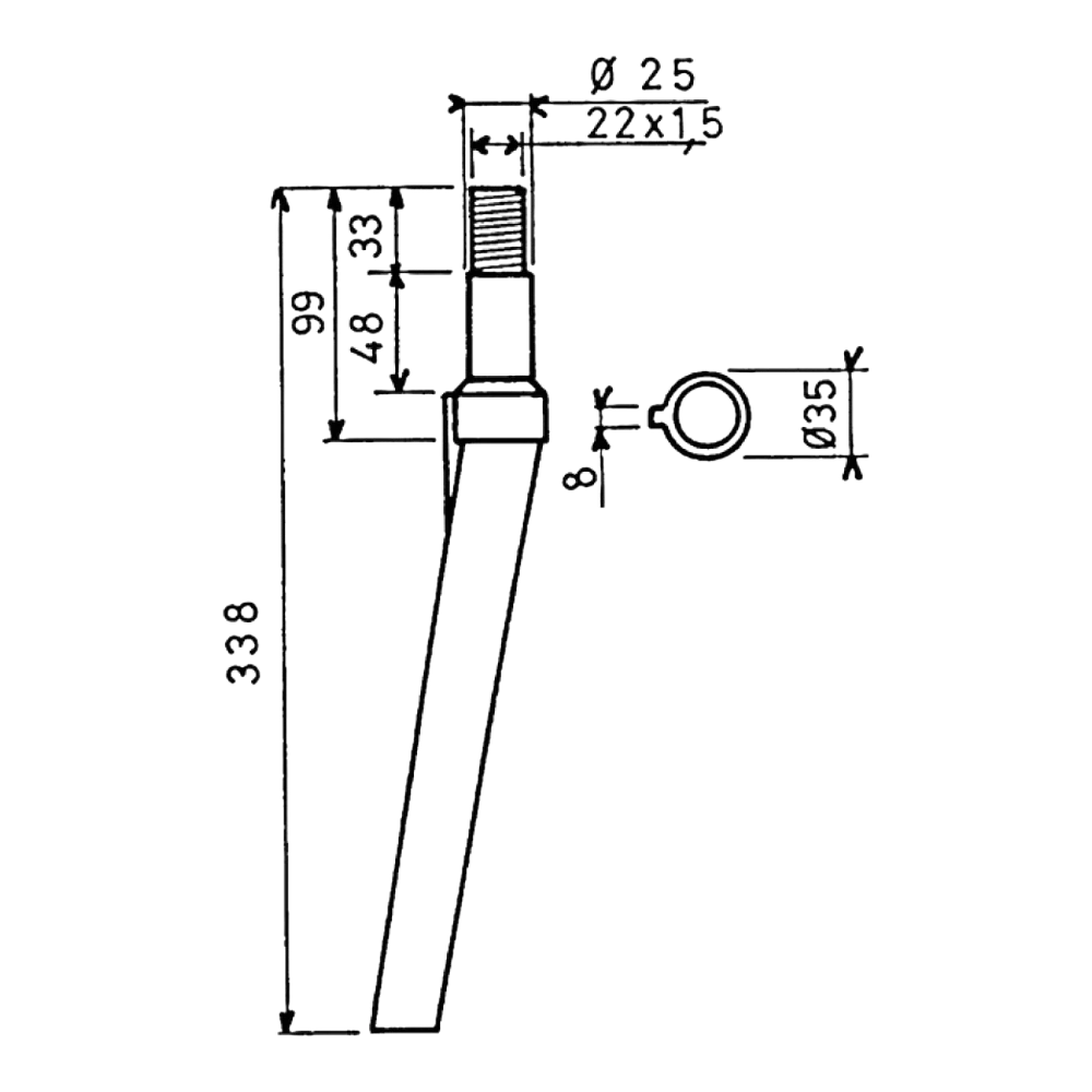 Kreiseleggenzinken passend für SEIMA – Artikel 5160804, Abbildung 2