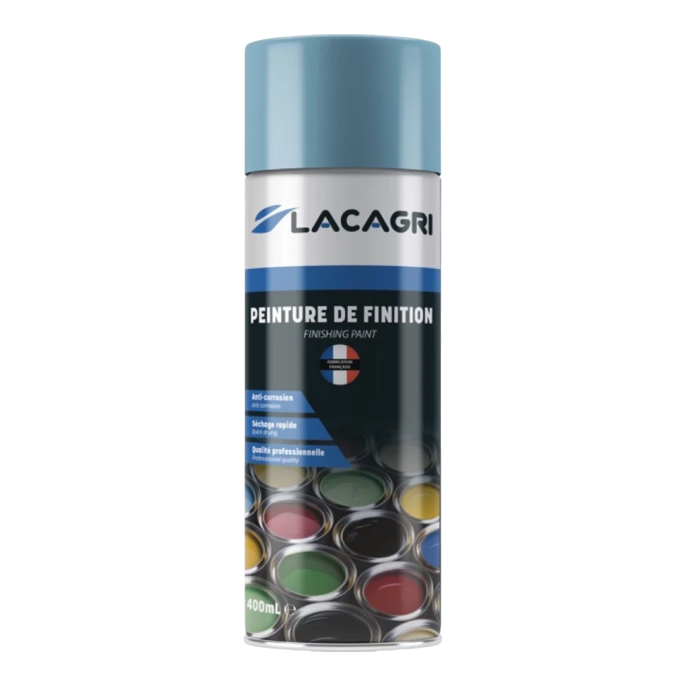 Lacagri 3-in-1 Lackspray Blau für MAUPU – 400 ml – Produktabbildung