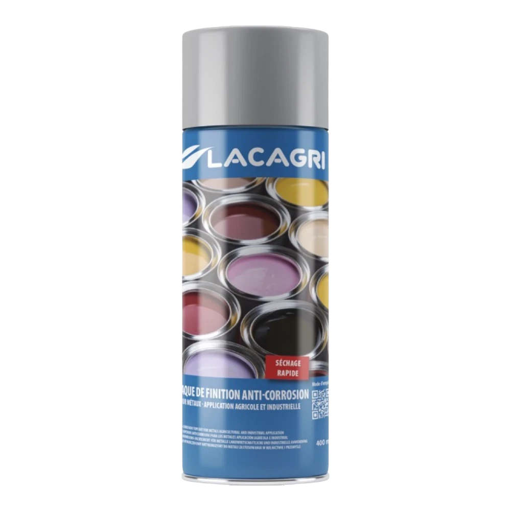 Lacagri 3-in-1 Lackspray Hellgrau für VALTRA – nach 2000 – 400 ml – Produktabbildung