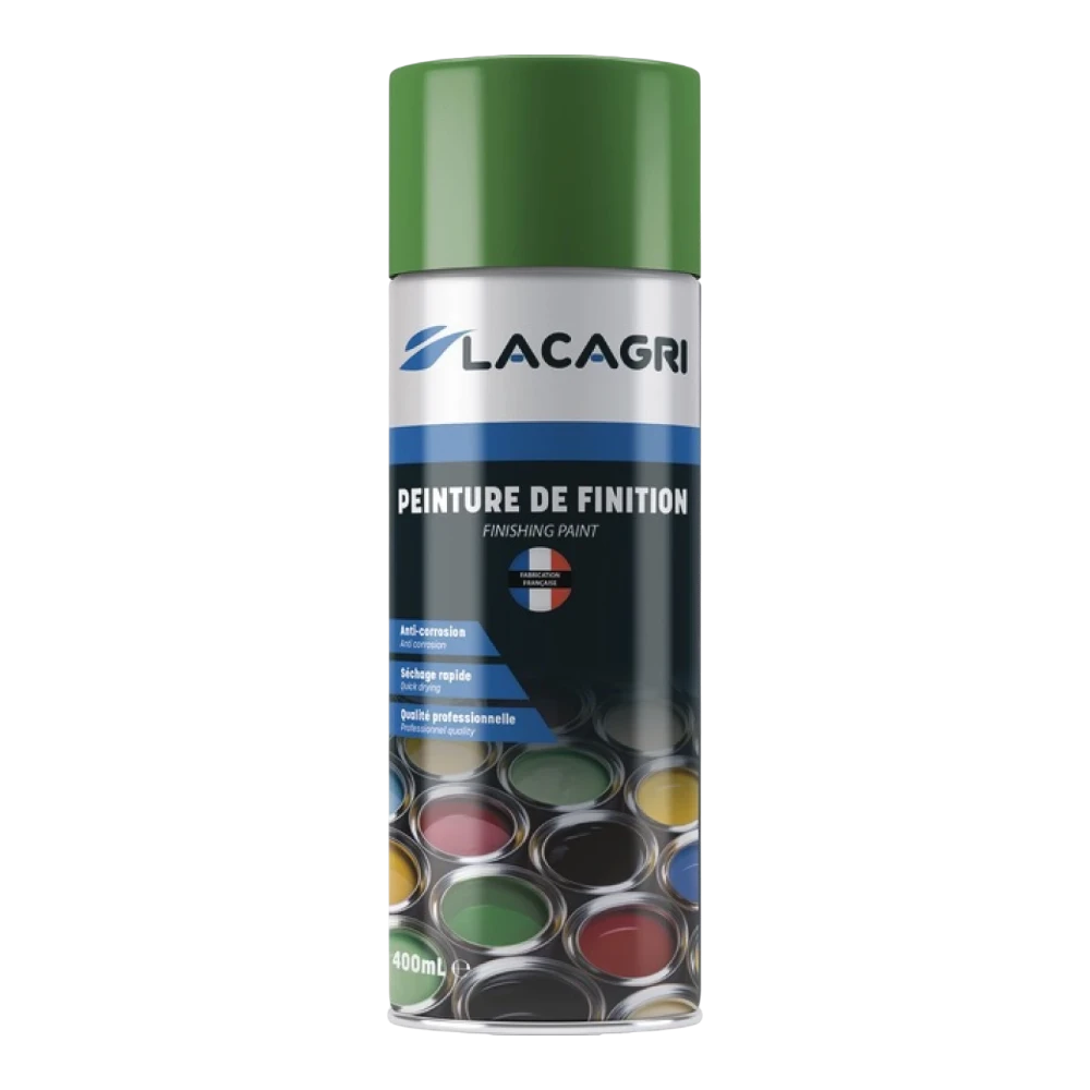 Lacagri 3-in-1 Lackspray Dunkelgrün für CARGO / PROMODIS – 400 ml – Produktabbildung