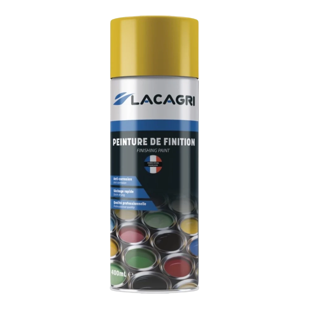 Lacagri 3-in-1 Lackspray Gelb LA 3014 für NEW HOLLAND – nach 1985 neuer Farbton – 400 ml – Produktabbildung