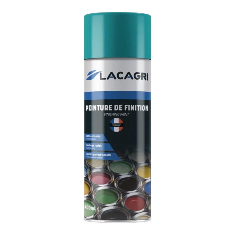 Lacagri 3-in-1 Lackspray Blau für ROLLAND – 400 ml – Produktabbildung