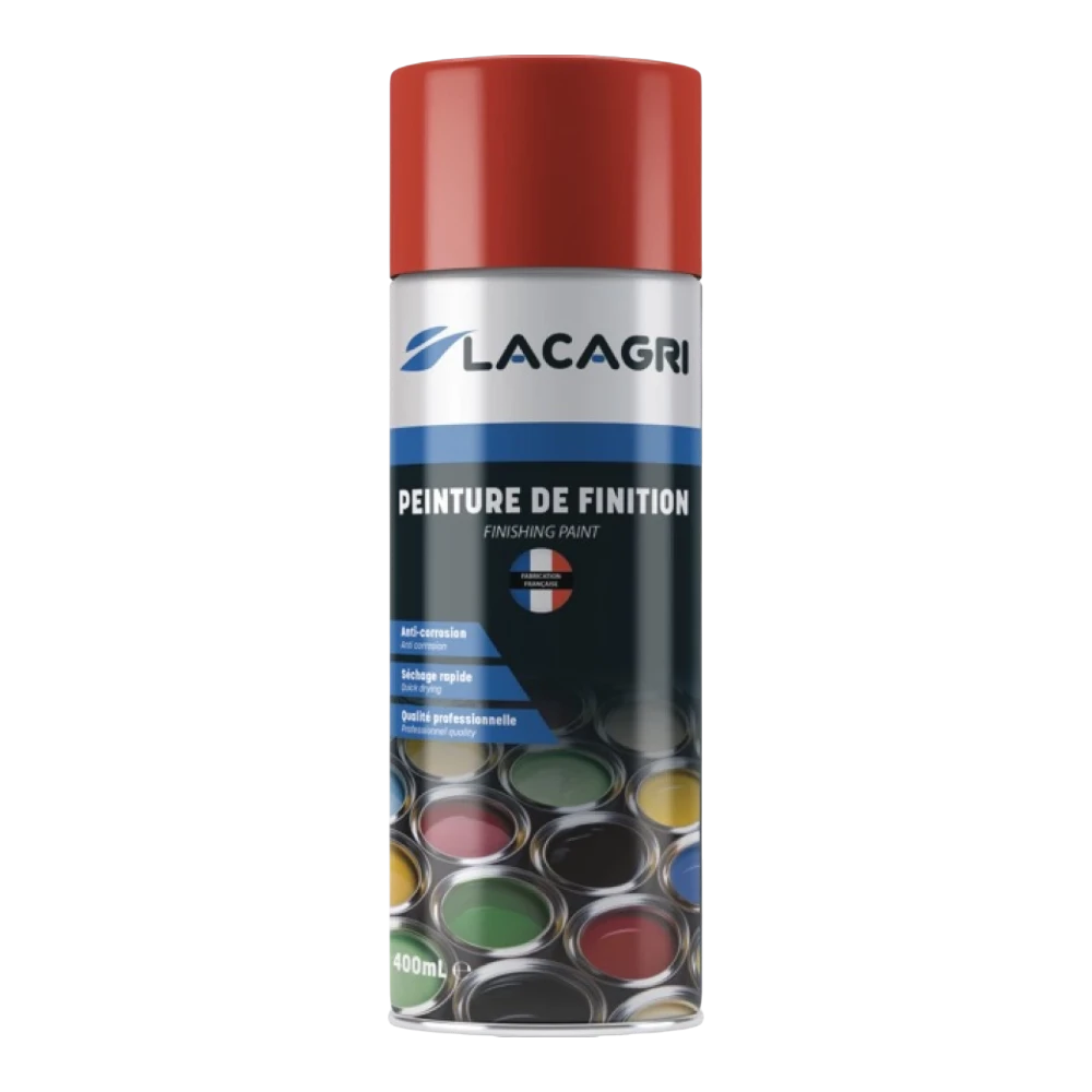 Lacagri 3-in-1 Lackspray Verkehrsrot RAL 3020 für PROMODIS – 400 ml – Produktabbildung