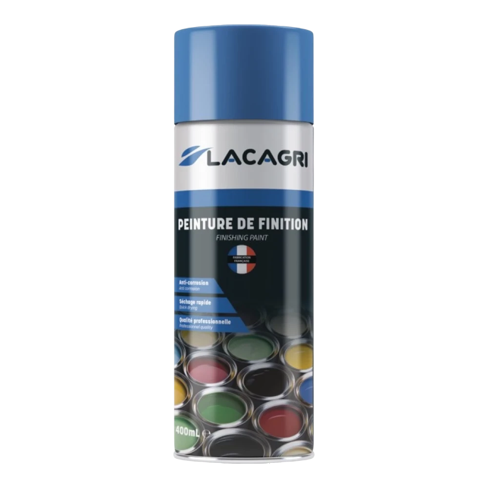 Lacagri 3-in-1 Lackspray Blau für RIBOULEAU – 400 ml – Produktabbildung