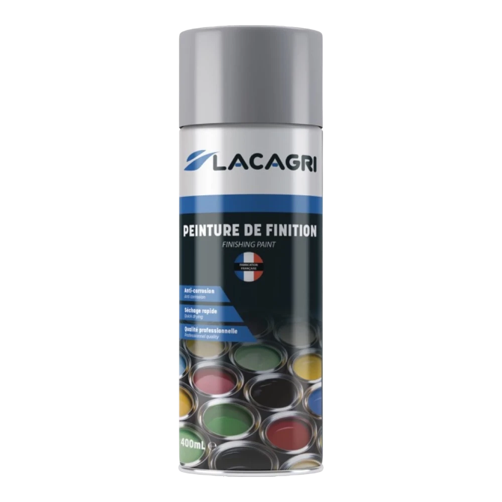 Lacagri 3-in-1 Lackspray Rauchgrau (Felgen) für MASSEY FERGUSON – 400 ml – Produktabbildung