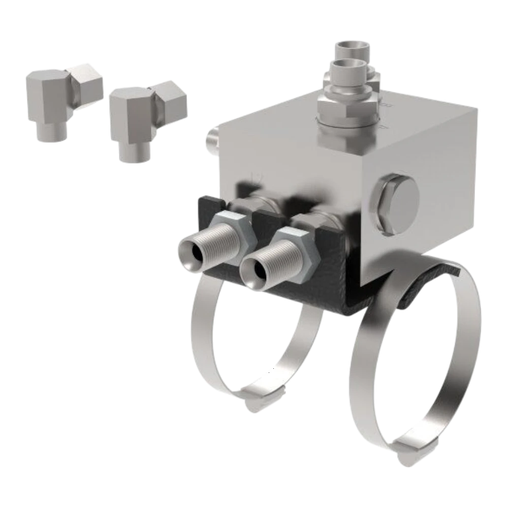 Quicke Druckbegrenzungsventil und Lasthalteventil Quadrogrip TS, Artikel 60040820