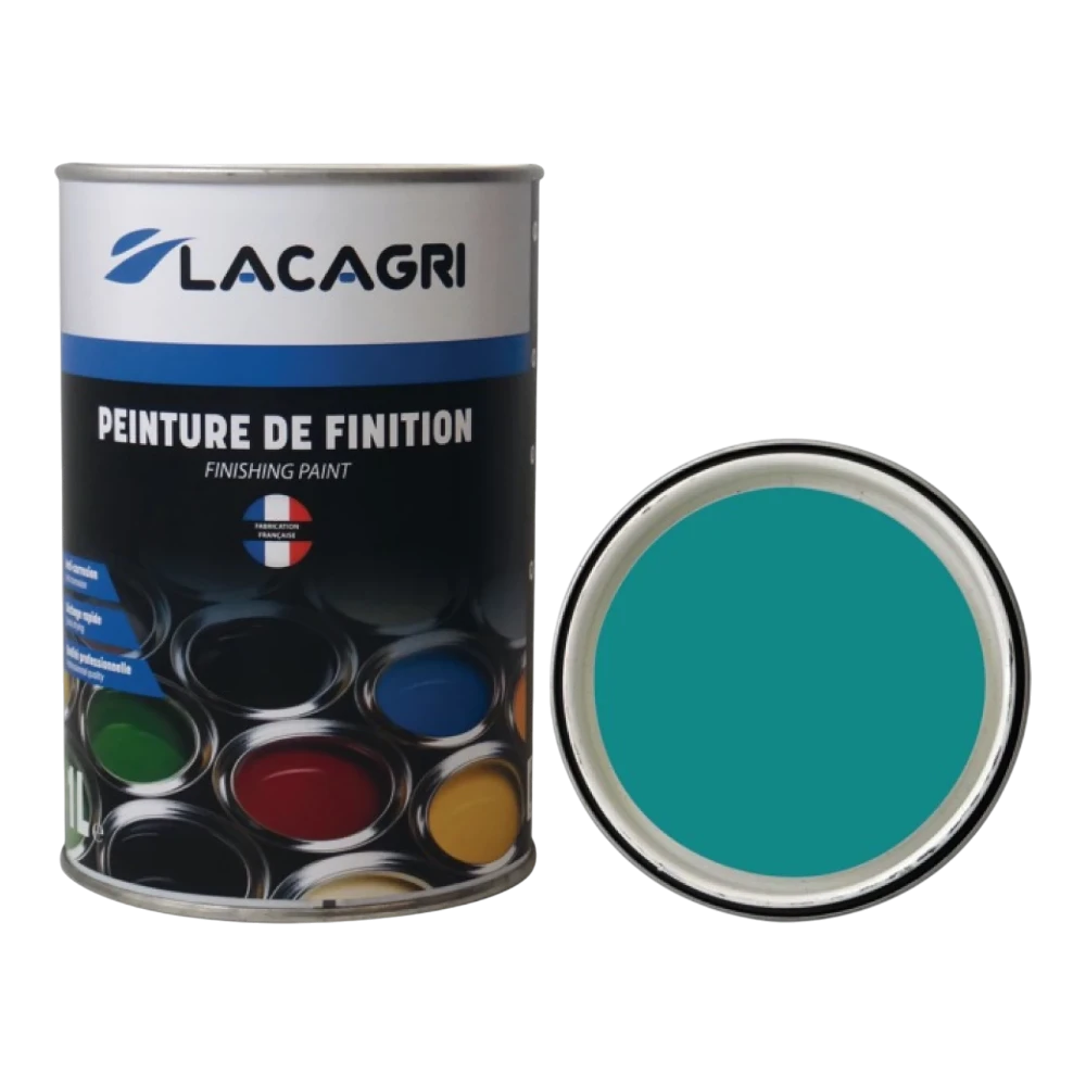 Lacagri 3-in-1 Lack Blau LA 4027 für ROLLAND – 1 l – Produktabbildung