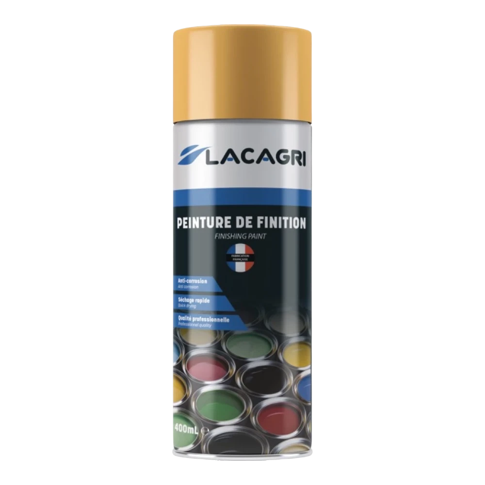 Lacagri 3-in-1 Lackspray Gelb für NEW HOLLAND – Millennium – 400 ml – Produktabbildung