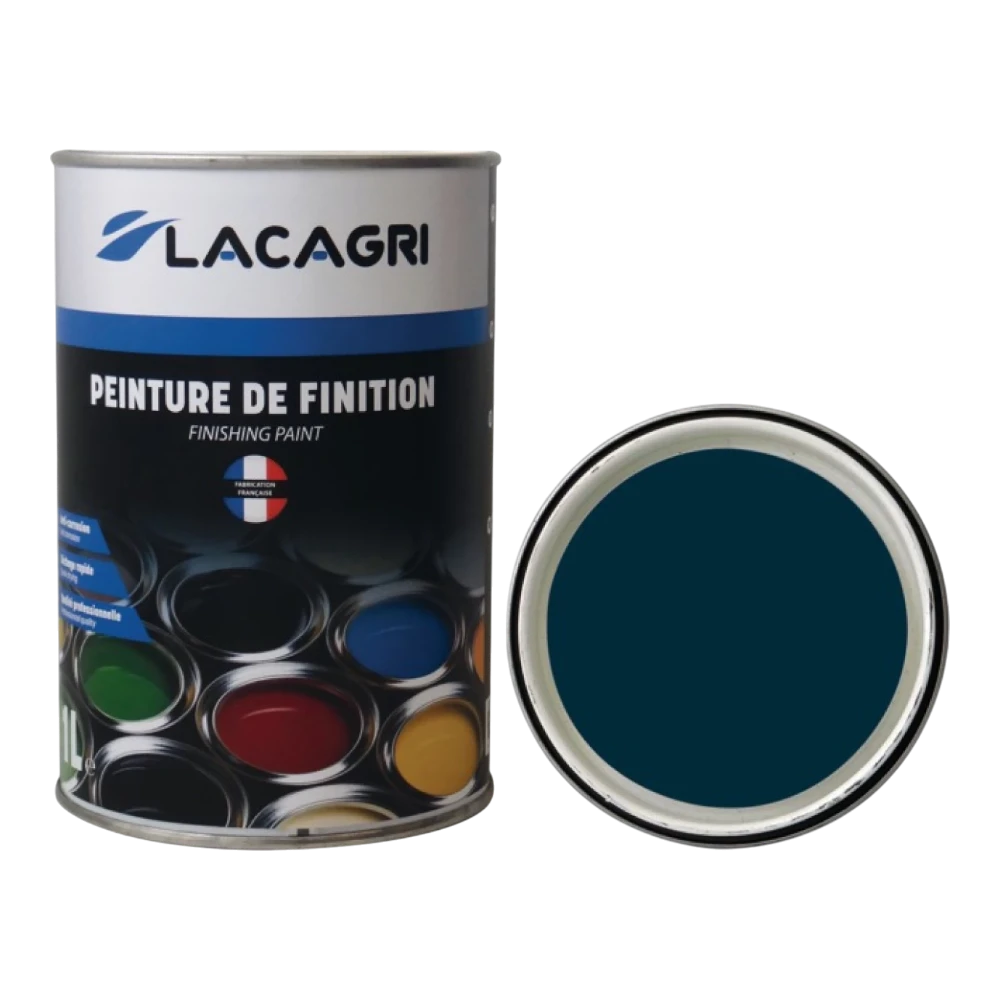 Lacagri 3-in-1 Lack Graublau für KUBOTA – 1 l – Produktabbildung