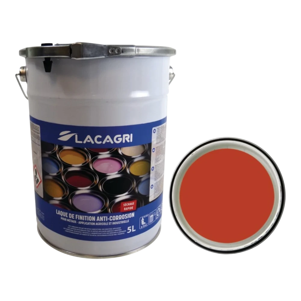 Lacagri 3-in-1 Lack Rotorange für KUHN – 5 l – Produktabbildung
