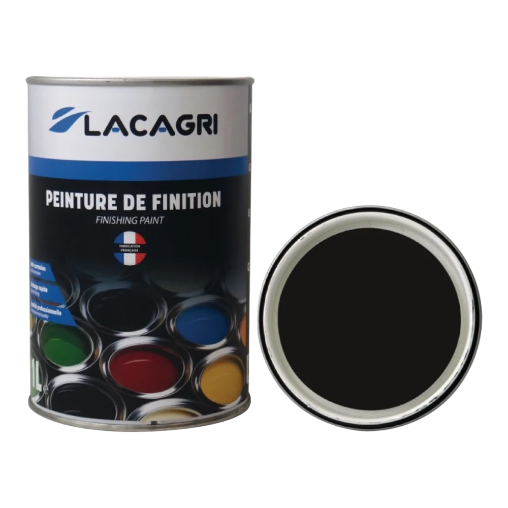 Lacagri 3-in-1 Lack Graubraun RAL 8019 für MASSEY FERGUSON – nach 1988 – 1 l – Produktabbildung