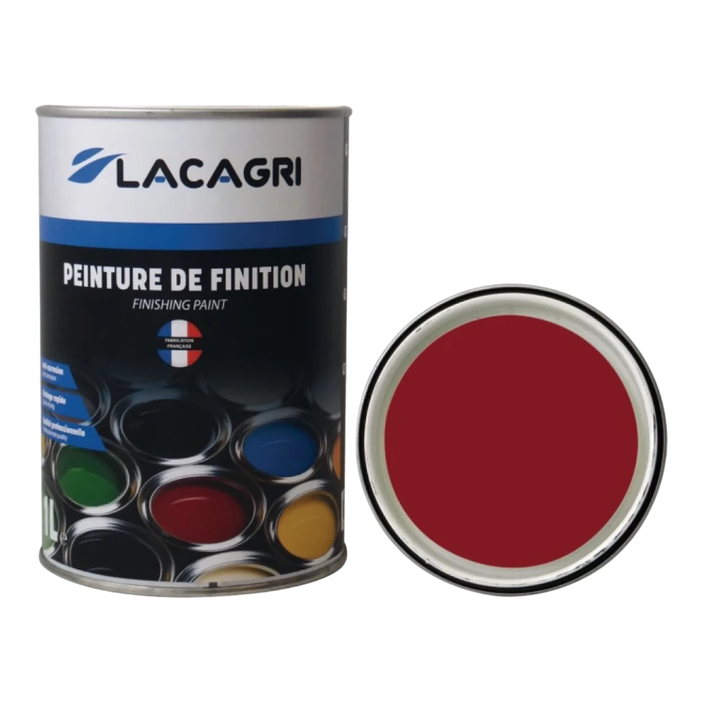 Lacagri 3-in-1 Lack Rubinrot RAL 3003 für CASE IH – nach 1998 – 1 l – Produktabbildung