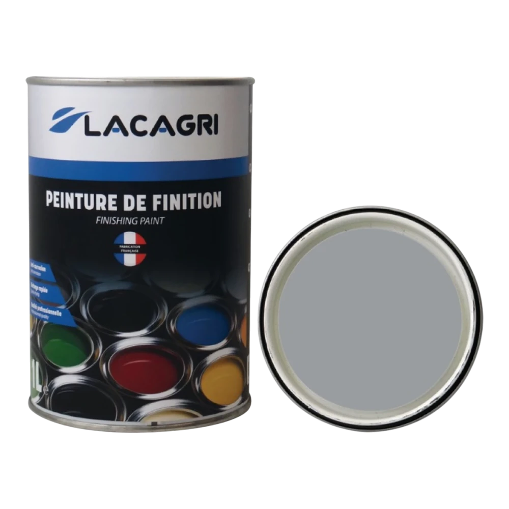 Lacagri 3-in-1 Korrosionsschutzlack Aluminium – Galva – 1 l – Produktabbildung