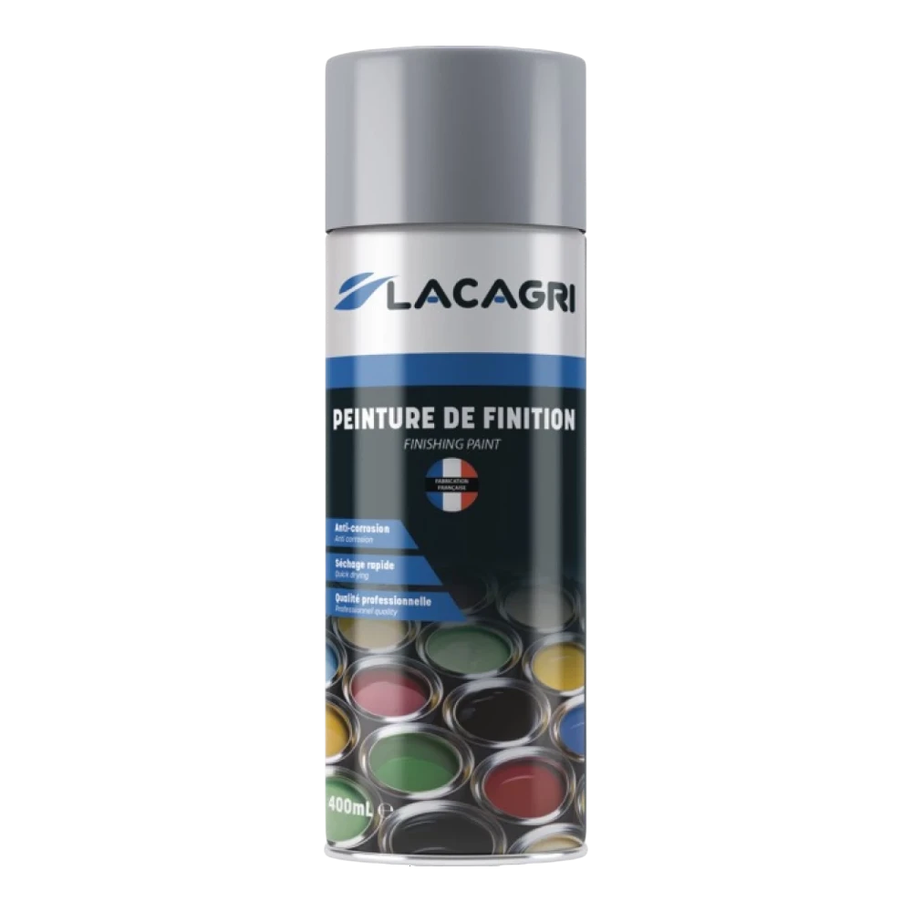 Lacagri 3-in-1 Lackspray Dunkelgrau für WEIDEMANN – 400 ml – Produktabbildung