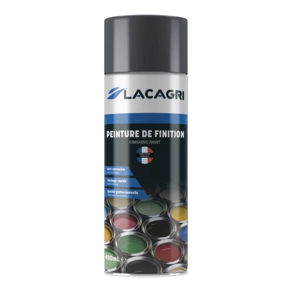 Lacagri 3-in-1 Lackspray Anthrazitgrau RAL 7016 für LUCAS – 400 ml – Produktabbildung