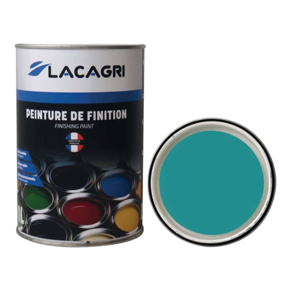 Lacagri 3-in-1 Lack Blau für ROLLAND – neuer Farbton – 1 l – Produktabbildung