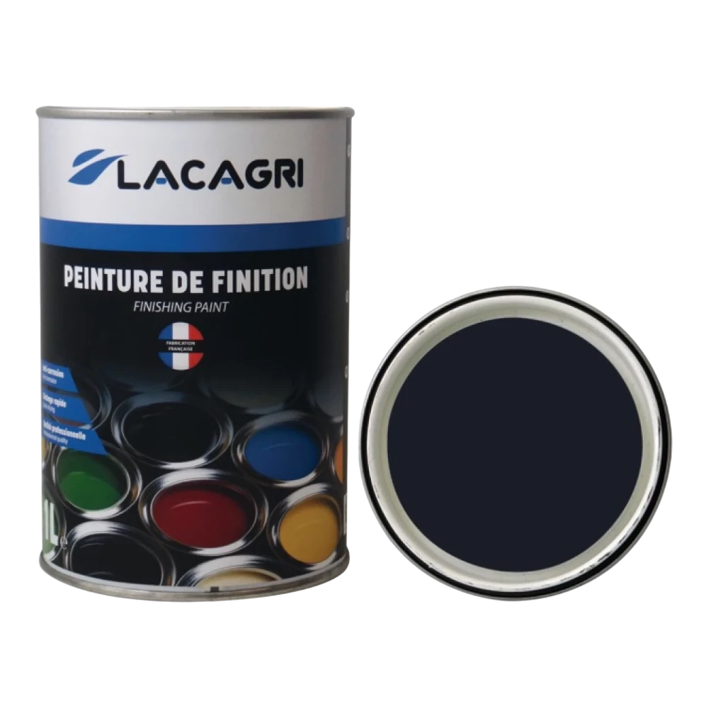 Lacagri 3-in-1 Lack Schwarzblau RAL 5004 für DEUTZ – 1 l – Produktabbildung
