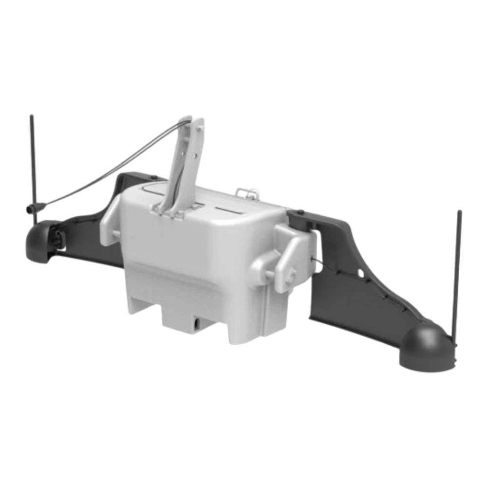 Quicke Q-Bumper-Anbaustoßfänger, grün, Artikel 11257034-12 – Produktbild 3