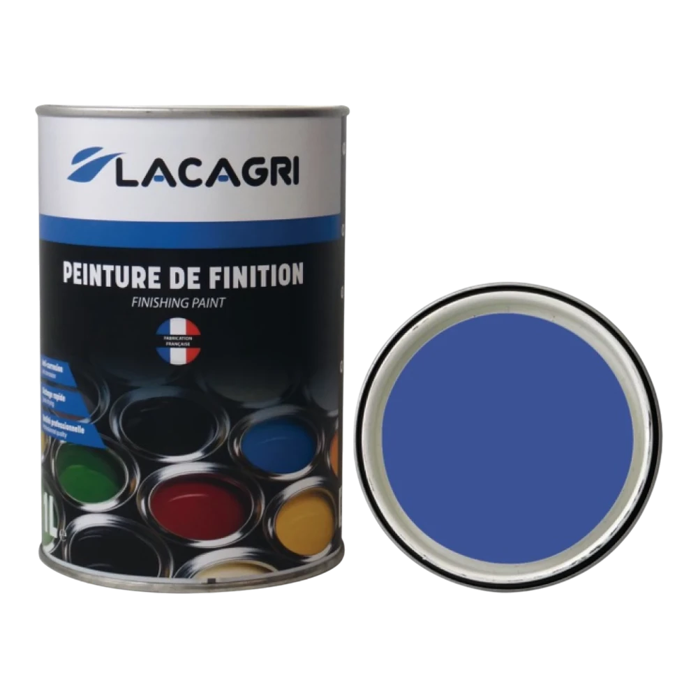 Lacagri 3-in-1 Lack Blau Farbcode 5130 für ISEKI – neuer Farbton – 1 l – Produktabbildung