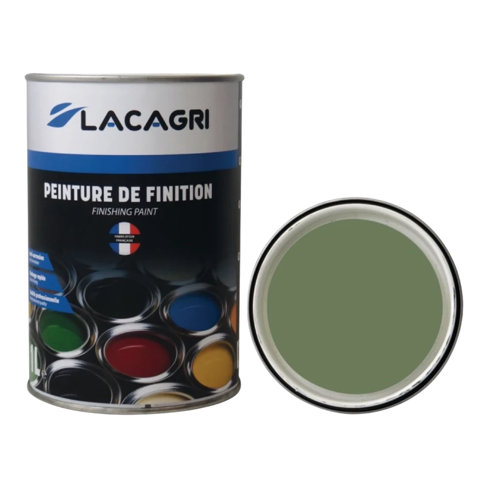 Lacagri 3-in-1 Lack Resedagrün RAL 6011 – 1 l – Produktabbildung
