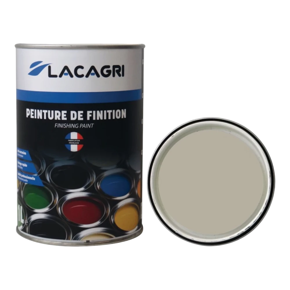 Lacagri 3-in-1 Lack Grau für KUHN – 1 l – Produktabbildung