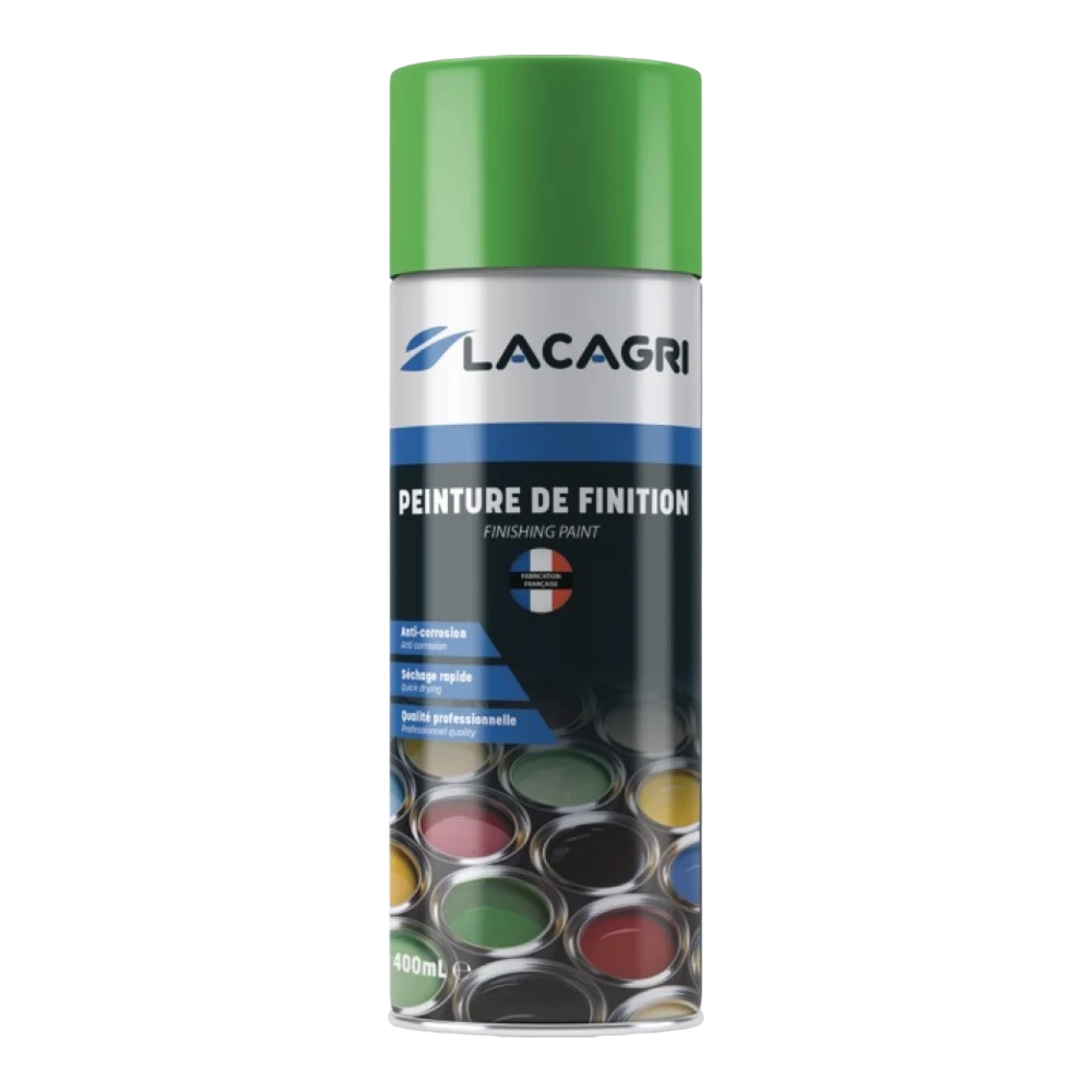 Lacagri 3-in-1 Lackspray Grün für MERLO – 400 ml | BAS210034 – Produktabbildung