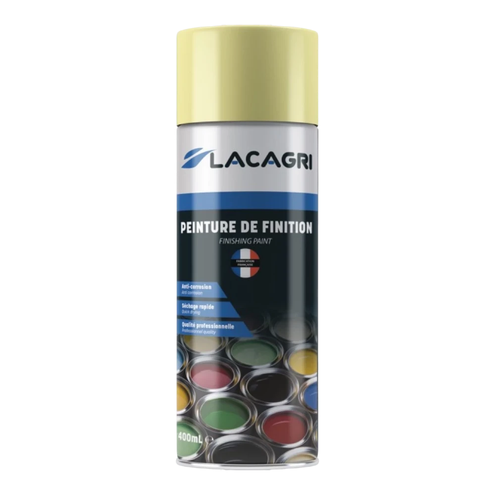 Lacagri 3-in-1 Lackspray Gelb für VASLIN – 400 ml – Produktabbildung