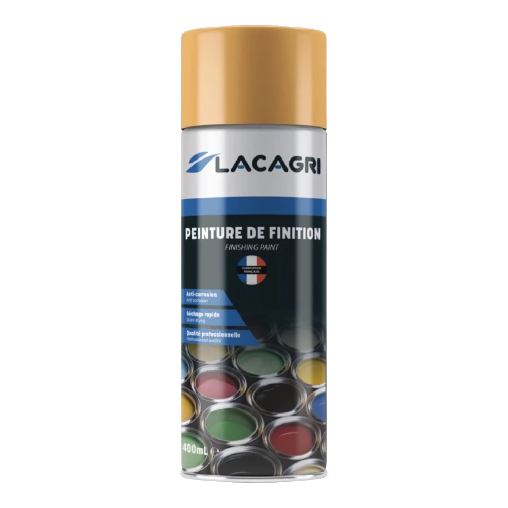 Lacagri 3-in-1 Lackspray Gelb für AGRISEM – 400 ml – Produktabbildung