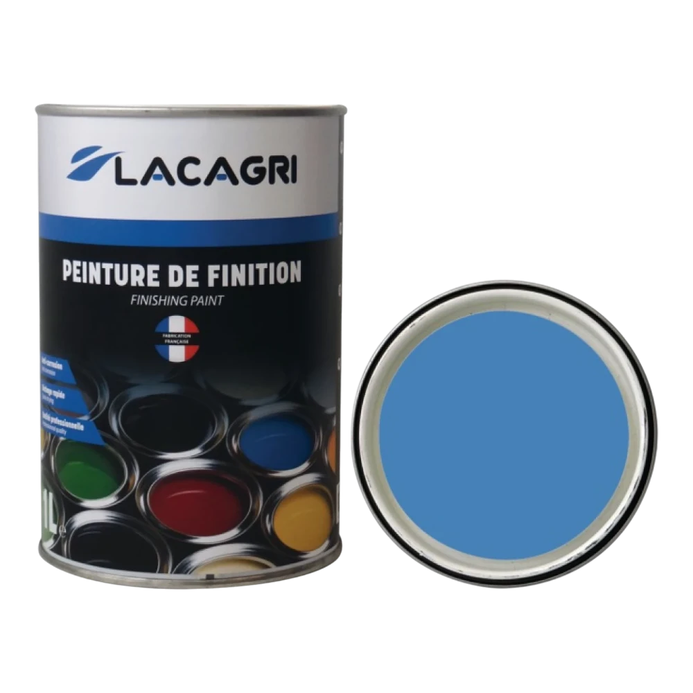 Lacagri 3-in-1 Lack Blau für LANDINI – Motorhaube – 1 l – Produktabbildung
