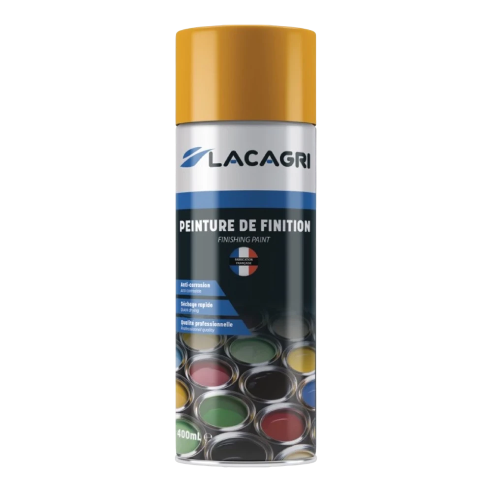 Lacagri 3-in-1 Lackspray Gelb für PÖTTINGER – 400 ml – Produktabbildung