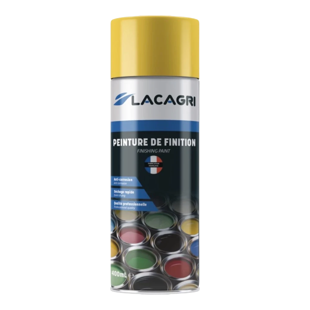 Lacagri 3-in-1 Lackspray Zinkgelb RAL 1018 für JOHN DEERE – nach 1995 – 400 ml – Produktabbildung