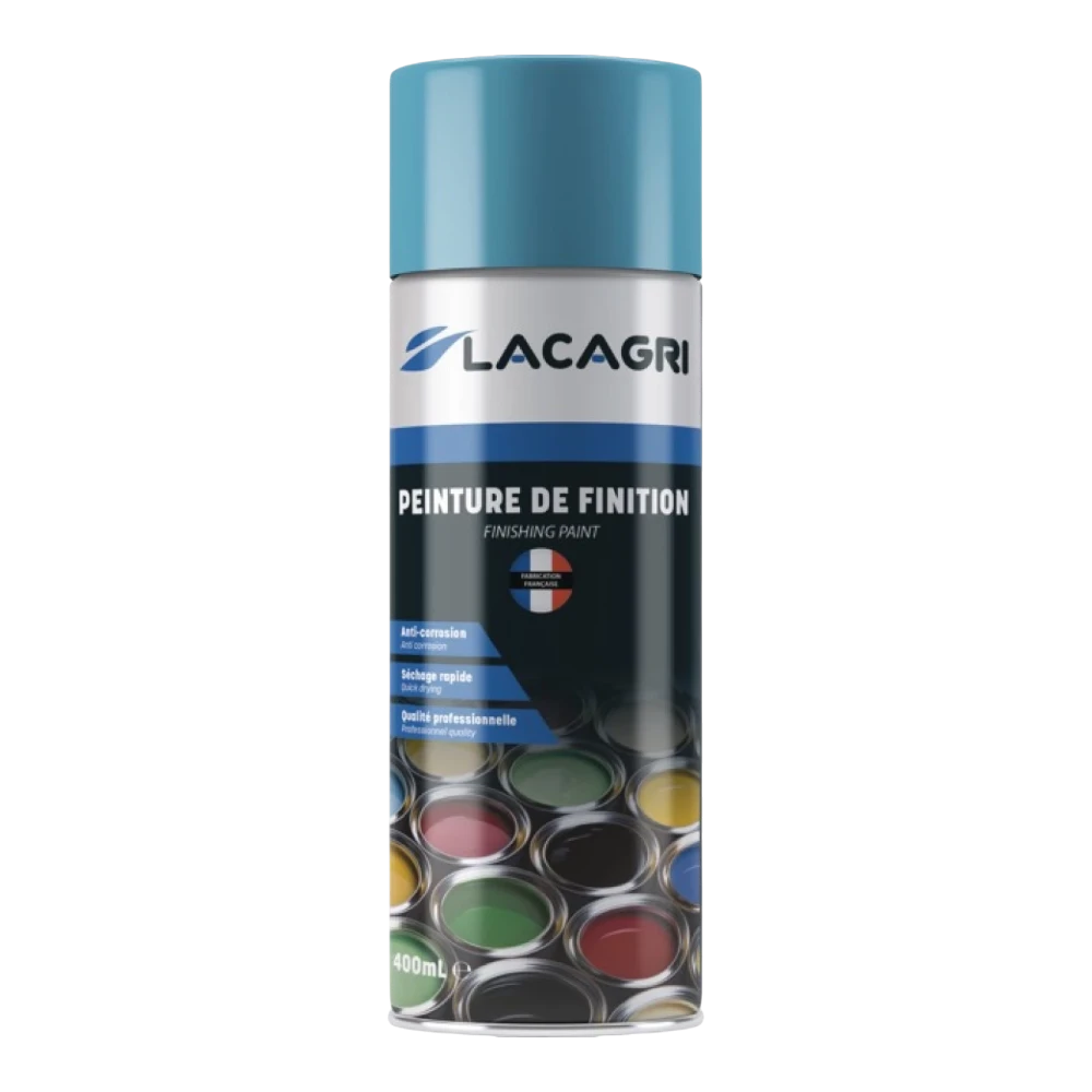 Lacagri 3-in-1 Lackspray Hellblau für BRAUD – 400 ml – Produktabbildung