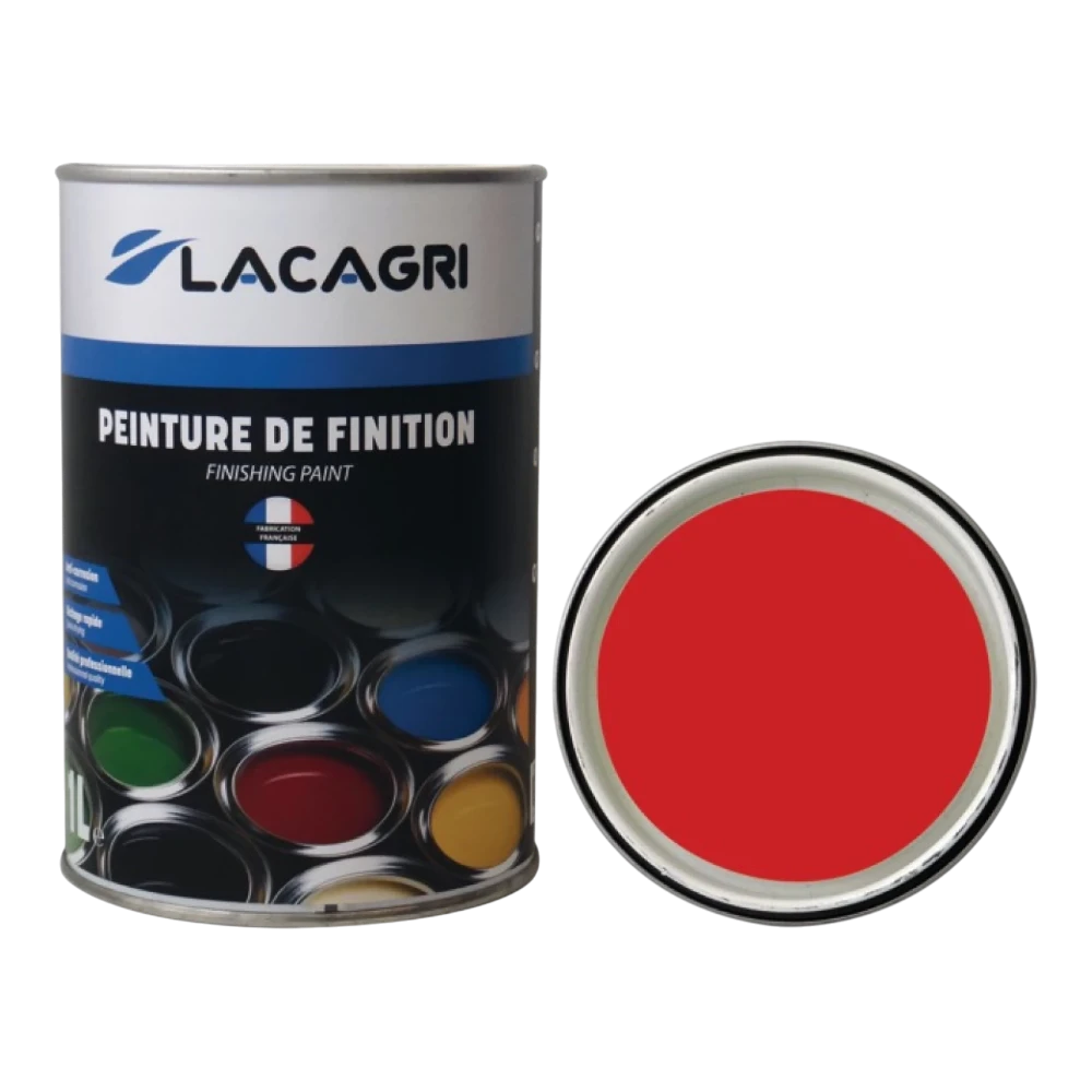 Lacagri 3-in-1 Lack Rot für LA CAMPAGNE – 1 l – Produktabbildung