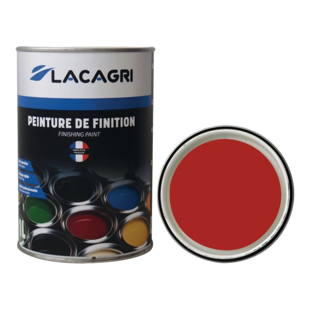 Lacagri 3-in-1 Lack Feuerrot RAL 3000 LA 5051 für FENDT – nach 1998 – 1 l – Produktabbildung