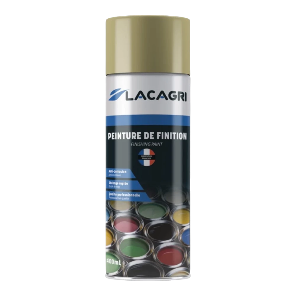 Lacagri 3-in-1 Lackspray Bronze für LEBOULCH – 400 ml – Produktabbildung