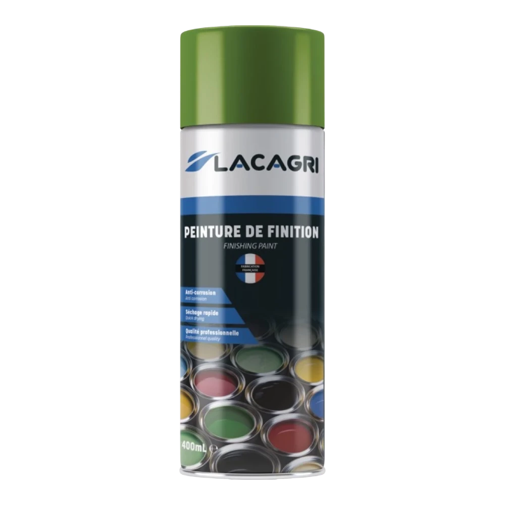 Lacagri 3-in-1 Lackspray Grün für AMAZONE – neuer Farbton – 400 ml – Produktabbildung