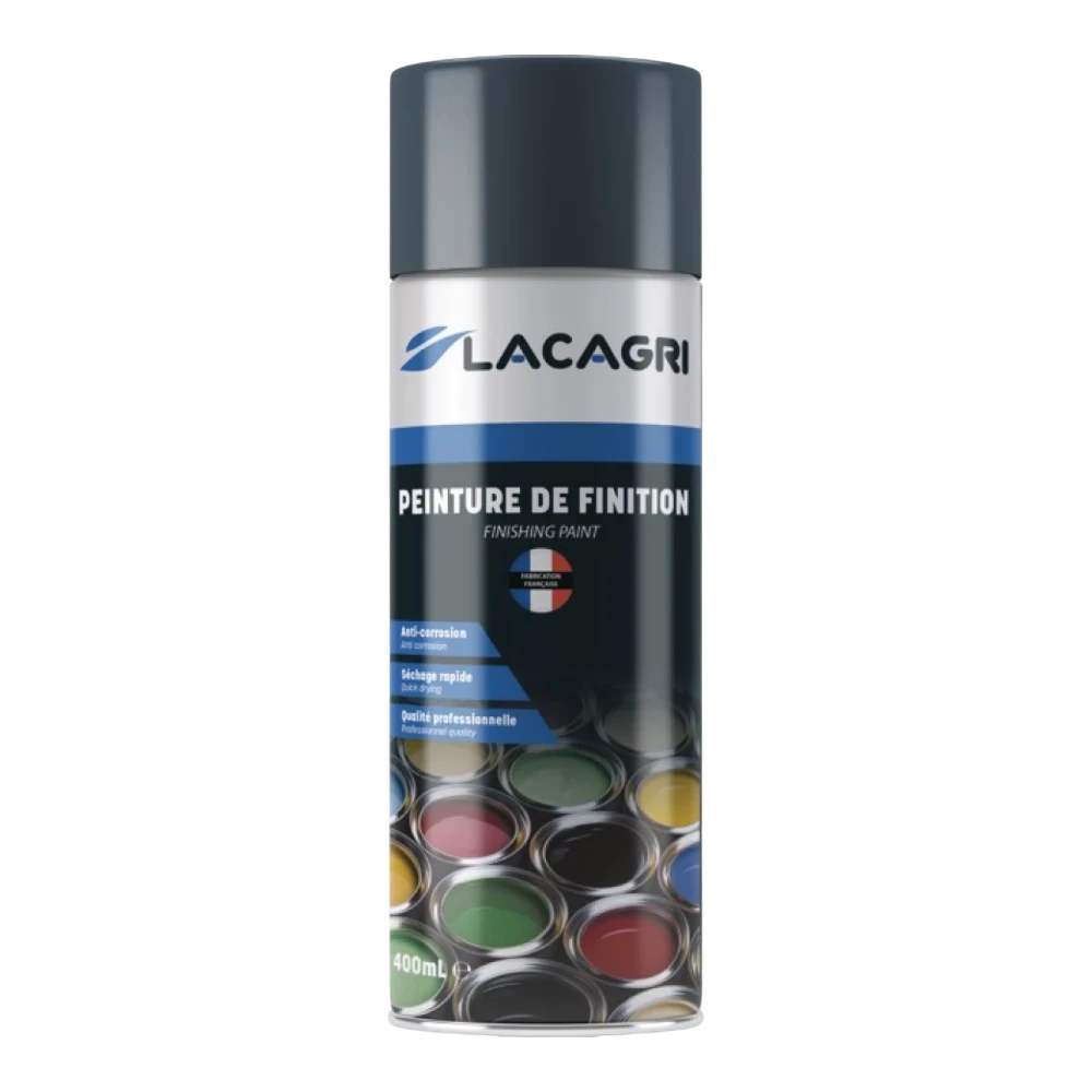 Lacagri 3-in-1 Lackspray Graublau RAL 5008 LA 2037 für CALVET – 400 ml – Produktabbildung