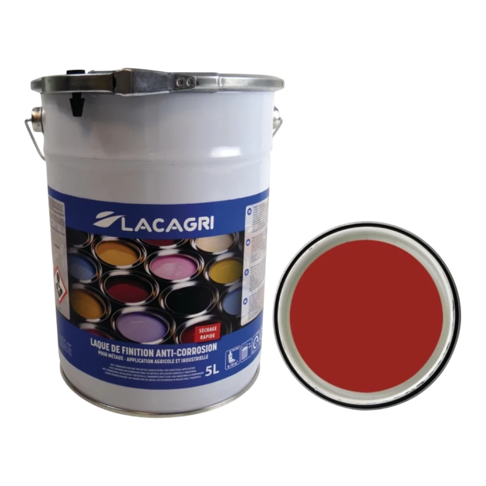 Lacagri 3-in-1 Lack Verkehrsrot RAL 3020 für PROMODIS – 5 l – Produktabbildung