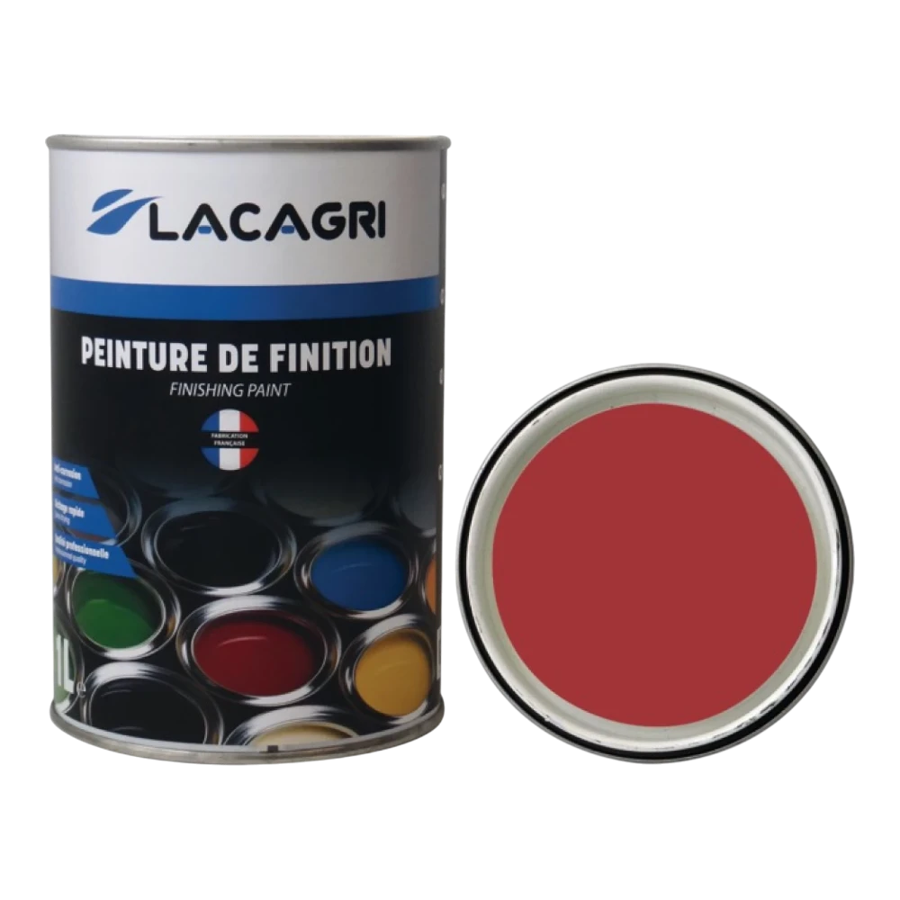 Lacagri 3-in-1 Lack Orientrot RAL 3031 für MAILLEUX – 1 l – Produktabbildung