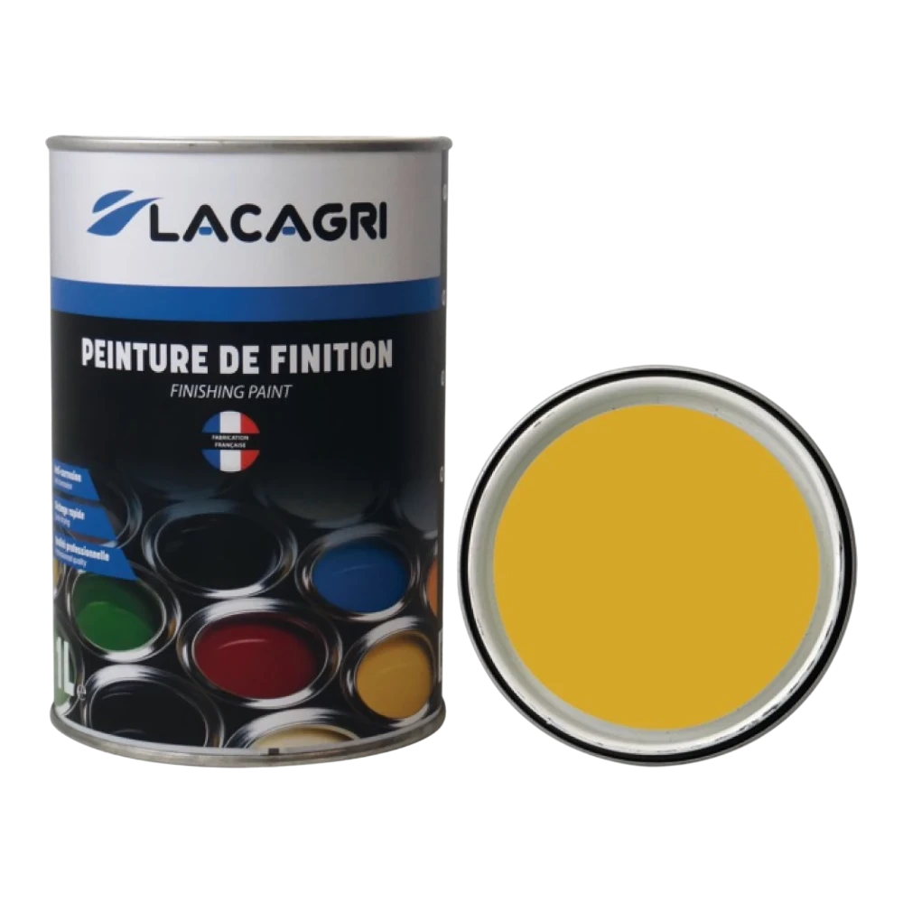 Lacagri 3-in-1 Lack Gelb LA 3014 für NEW HOLLAND – nach 1985 neuer Farbton – 1 l – Produktabbildung