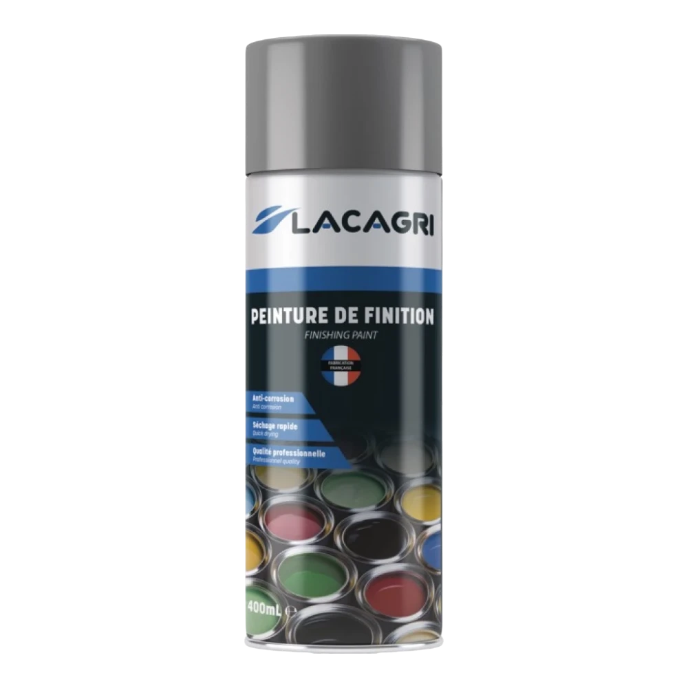 Lacagri 3-in-1 Lackspray Mausgrau RAL 7005 für MASSEY FERGUSON – nach 1979 – 400 ml – Produktabbildung