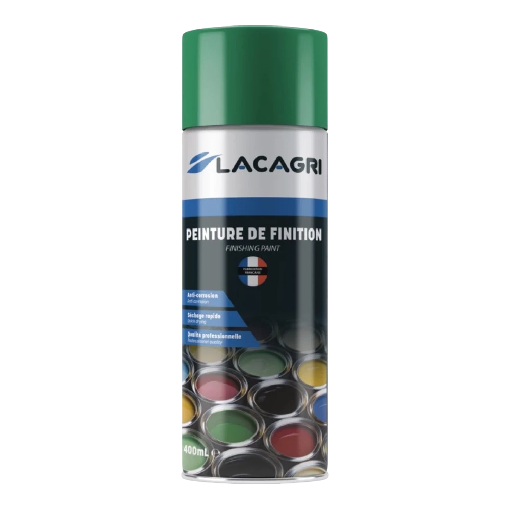 Lacagri 3-in-1 Lackspray Grün LA 4063 für JOHN DEERE – vor 1987 – 400 ml – Produktabbildung