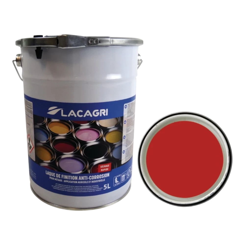 Lacagri 3-in-1 Lack Rot für MANITOU – 5 l – Produktabbildung