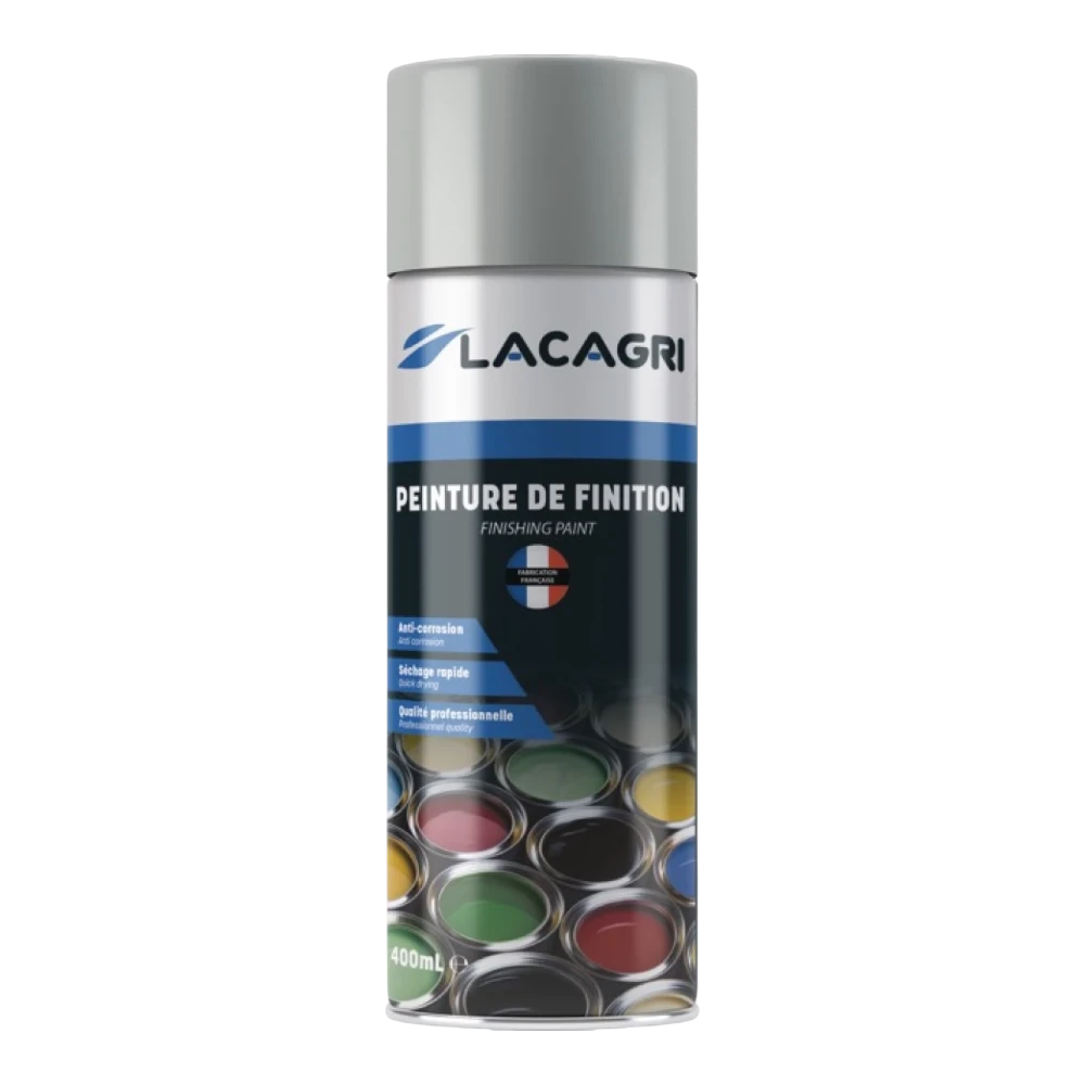Lacagri 3-in-1 Lackspray Silbergrau LA 8063 für MASSEY FERGUSON – 400 ml – Produktabbildung