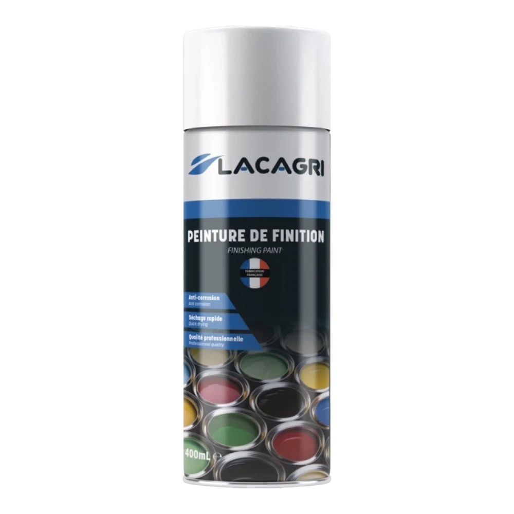 Lacagri Klarlackspray Farblos – 400 ml – Produktabbildung